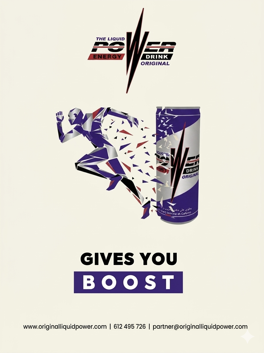 Taurina Power Energy Drink - energía sostenida